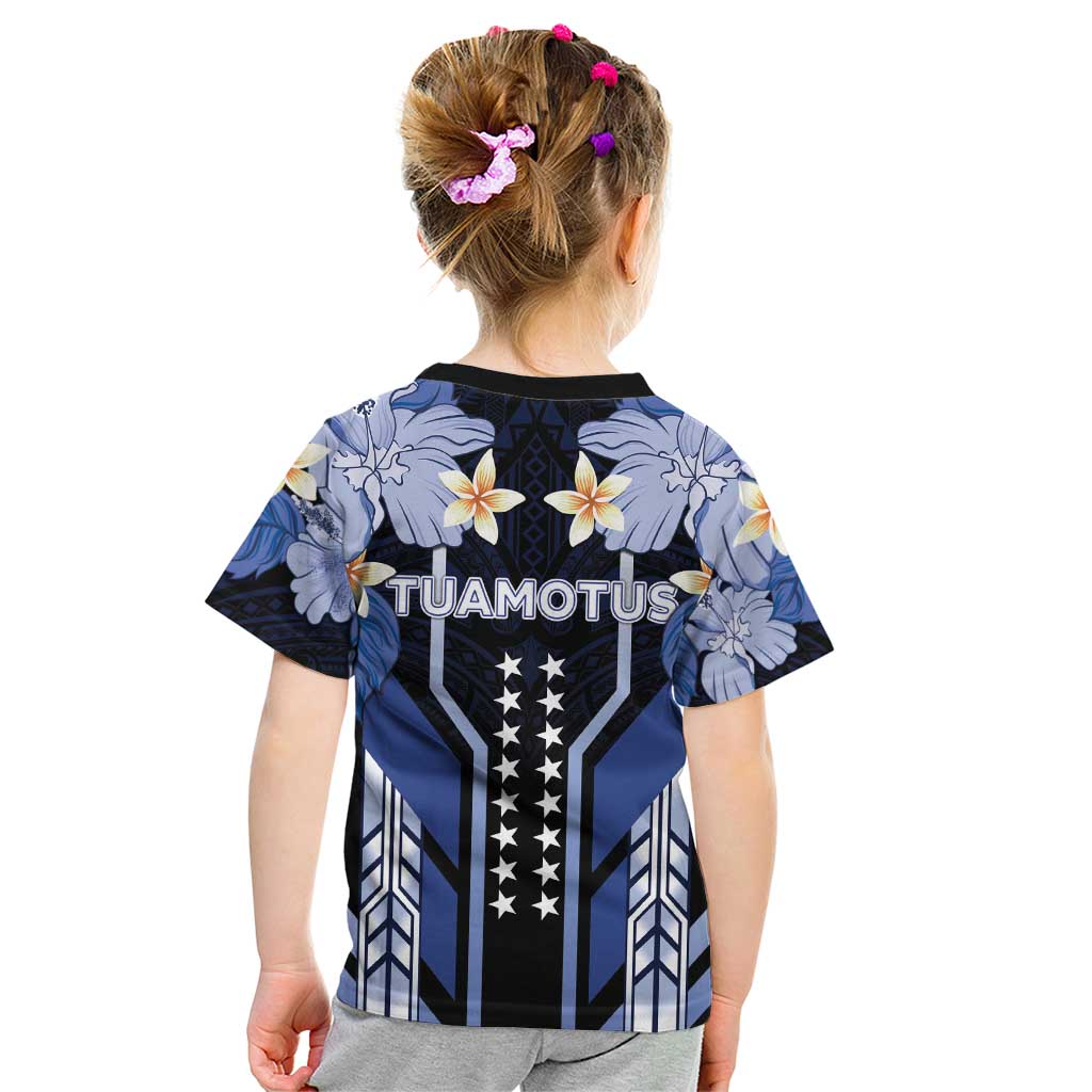 French Polynesia Tuamotu Archipelago Kid T Shirt Polynesian Pattern Unique Style