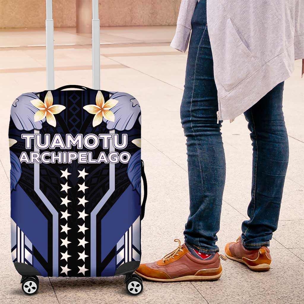 French Polynesia Tuamotu Archipelago Luggage Cover Polynesian Pattern Unique Style