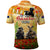 Australia And New Zealand ANZAC Day Polo Shirt Kangaroo And Kiwi Bird Soldiers Lest We Forget LT05 - Polynesian Pride