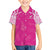 New Zealand Fern Women Rugby Custom Family Matching Summer Maxi Dress and Hawaiian Shirt Pink Maori Pattern