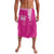 New Zealand Fern Women Rugby Custom Lavalava Pink Maori Pattern
