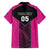 New Zealand Fern Rugby Custom Hawaiian Shirt Pink Maori Pattern