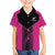New Zealand Fern Rugby Custom Hawaiian Shirt Pink Maori Pattern