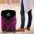 New Zealand Fern Rugby Luggage Cover Pink Maori Pattern