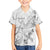 Personalised Brain Cancer Awareness Family Matching Short Sleeve Bodycon Dress and Hawaiian Shirt Ribbon Polynesian Pattern