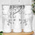 Personalised Brain Cancer Awareness Skinny Tumbler Ribbon Polynesian Pattern