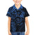 Polynesian Sunset Plumeria Family Matching Puletasi and Hawaiian Shirt Navy Polynesian Tattoo