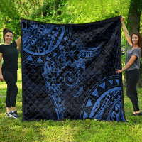 Polynesian Sunset Plumeria Quilt Navy Polynesian Tattoo