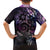 Polynesian Sunset Plumeria Family Matching Puletasi and Hawaiian Shirt Galaxy Polynesian Tattoo