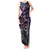 Polynesian Sunset Plumeria Tank Maxi Dress Galaxy Polynesian Tattoo