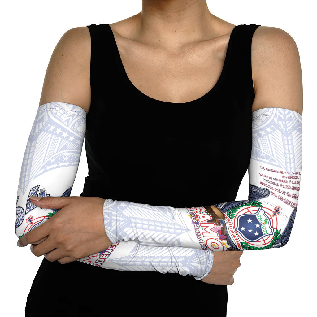 Samoa Independence Day Arm Sleeves Samoa United For A New Beginning