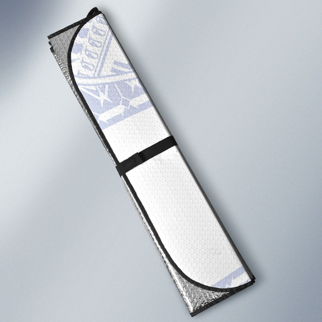 Samoa Independence Day Auto Sun Shade Samoa United For A New Beginning LT05 - Polynesian Pride
