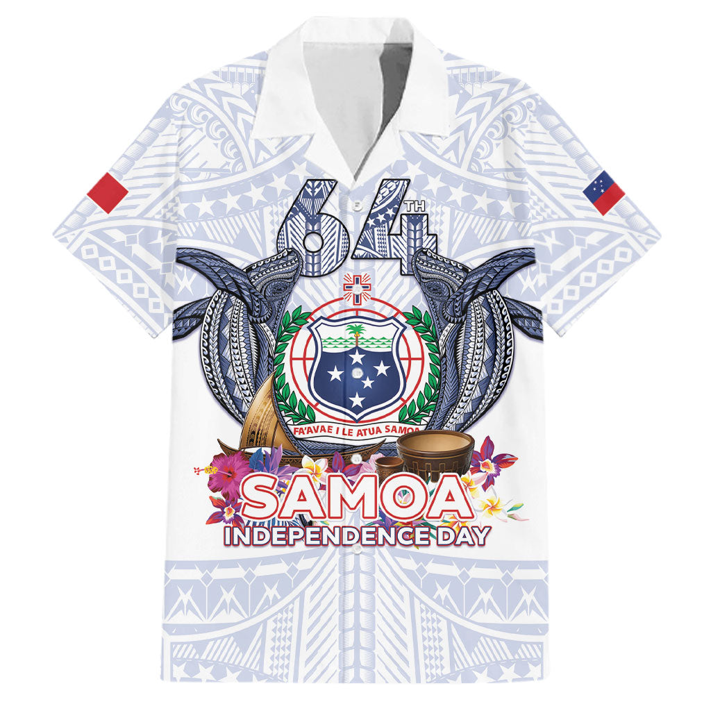 Samoa Independence Day Family Matching Short Sleeve Bodycon Dress and Hawaiian Shirt Samoa United For A New Beginning
