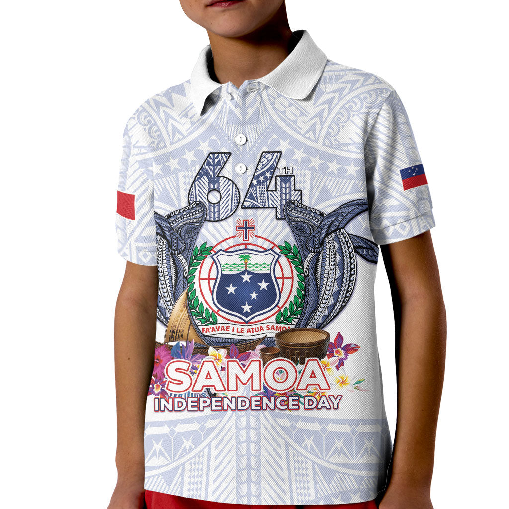 Samoa Independence Day Kid Polo Shirt Samoa United For A New Beginning
