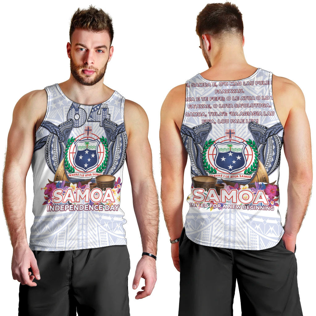 Samoa Independence Day Men Tank Top Samoa United For A New Beginning