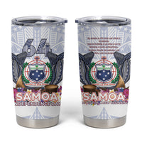 Samoa Independence Day Tumbler Cup Samoa United For A New Beginning LT05 White - Polynesian Pride