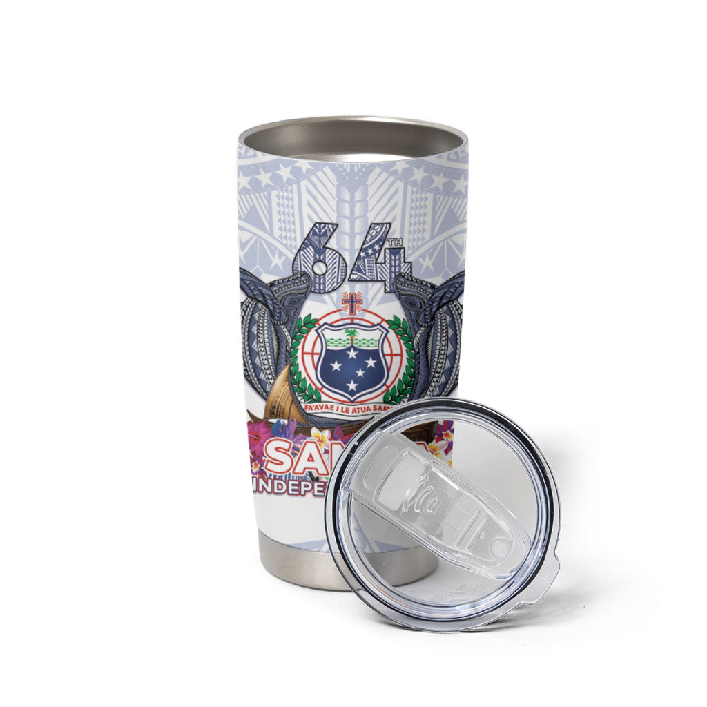 Samoa Independence Day Tumbler Cup Samoa United For A New Beginning LT05 - Polynesian Pride