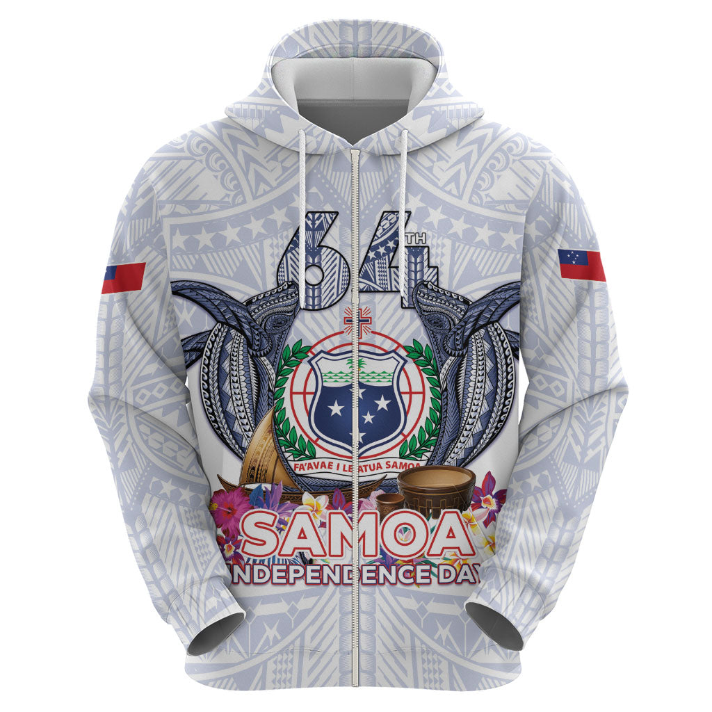 Samoa Independence Day Zip Hoodie Samoa United For A New Beginning