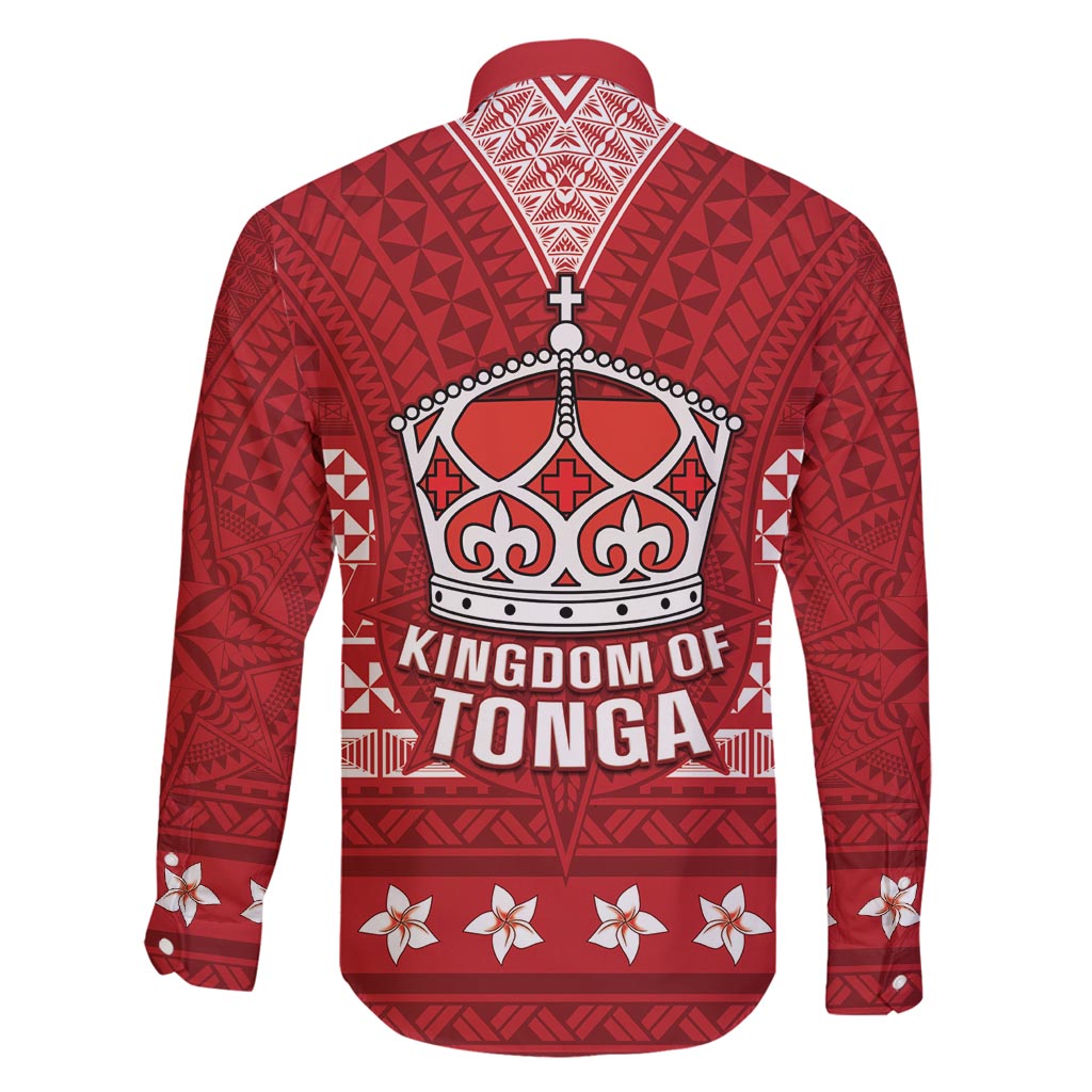 Tonga King Tupou VI Day Family Matching Tank Maxi Dress and Hawaiian Shirt Traditional Tongan Kupesi Pattern