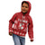Tonga King Tupou VI Day Kid Hoodie Traditional Tongan Kupesi Pattern