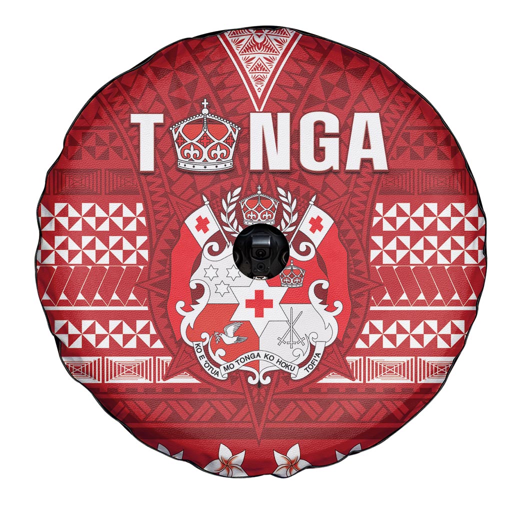 Tonga King Tupou VI Day Spare Tire Cover Traditional Tongan Kupesi Pattern
