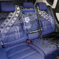 Fiji Drua Back Car Seat Cover Fijian Tapa Pattern