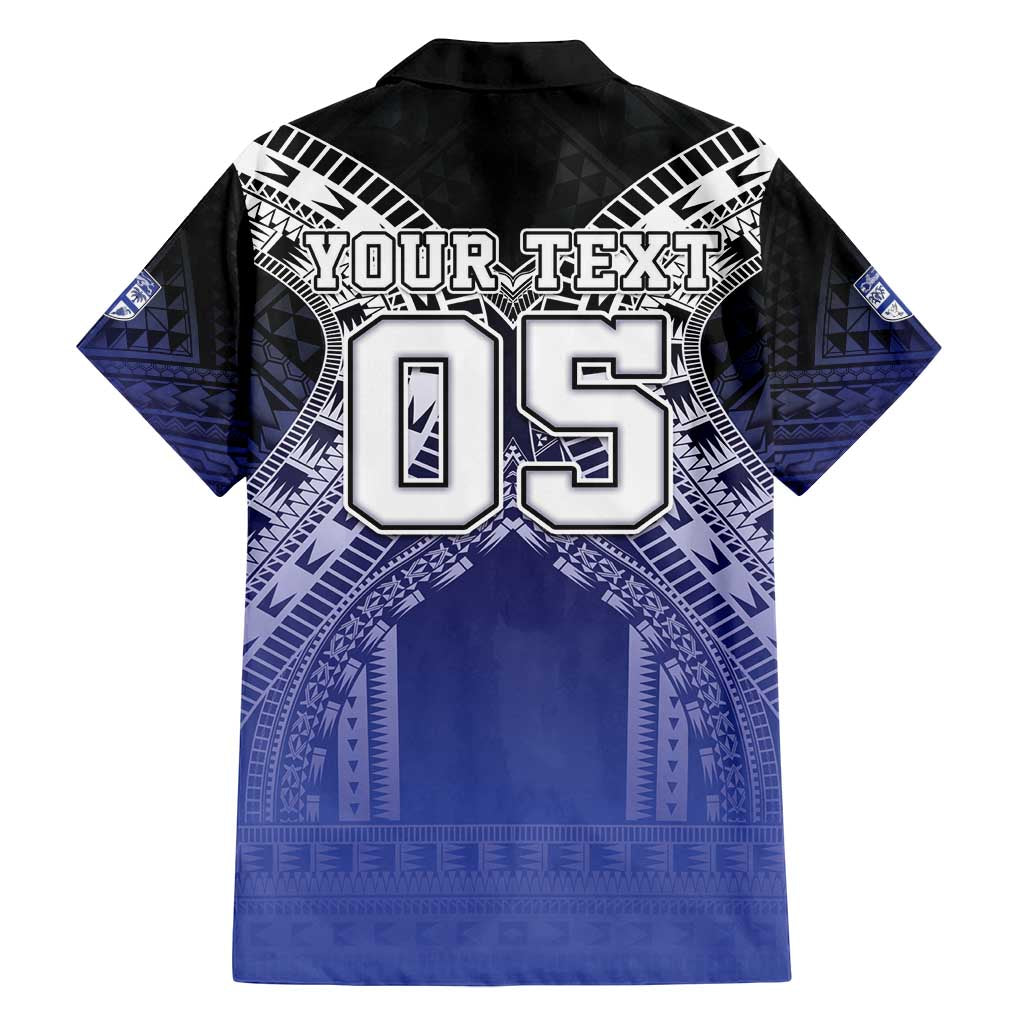 Custom Fiji Drua Family Matching Long Sleeve Bodycon Dress and Hawaiian Shirt Fijian Tapa Pattern