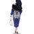 Custom Fiji Drua Family Matching Off The Shoulder Long Sleeve Dress and Hawaiian Shirt Fijian Tapa Pattern
