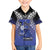 Custom Fiji Drua Family Matching Off The Shoulder Long Sleeve Dress and Hawaiian Shirt Fijian Tapa Pattern