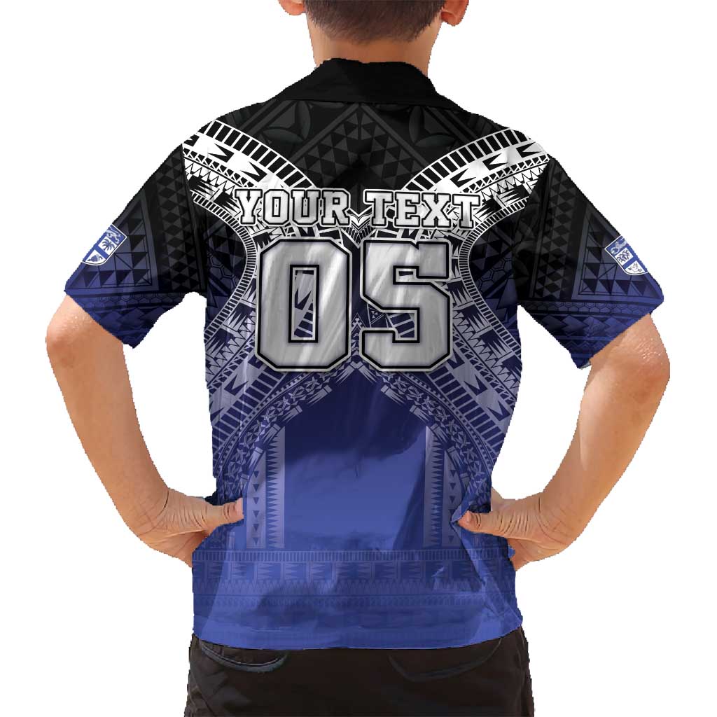 Custom Fiji Drua Family Matching Puletasi and Hawaiian Shirt Fijian Tapa Pattern