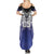 Custom Fiji Drua Family Matching Summer Maxi Dress and Hawaiian Shirt Fijian Tapa Pattern