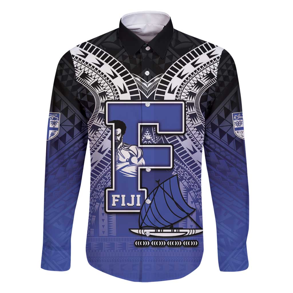 Custom Fiji Drua Family Matching Tank Maxi Dress and Hawaiian Shirt Fijian Tapa Pattern