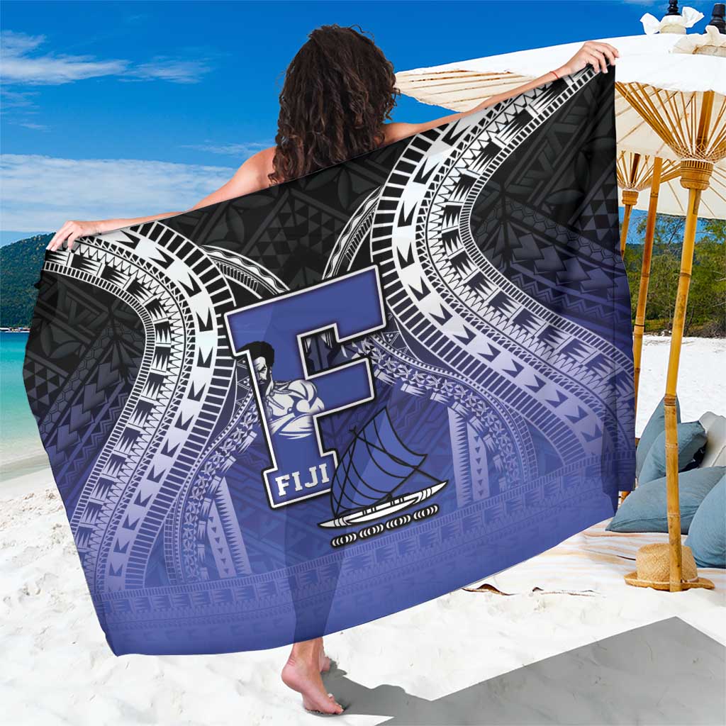 Fiji Drua Sarong Fijian Tapa Pattern