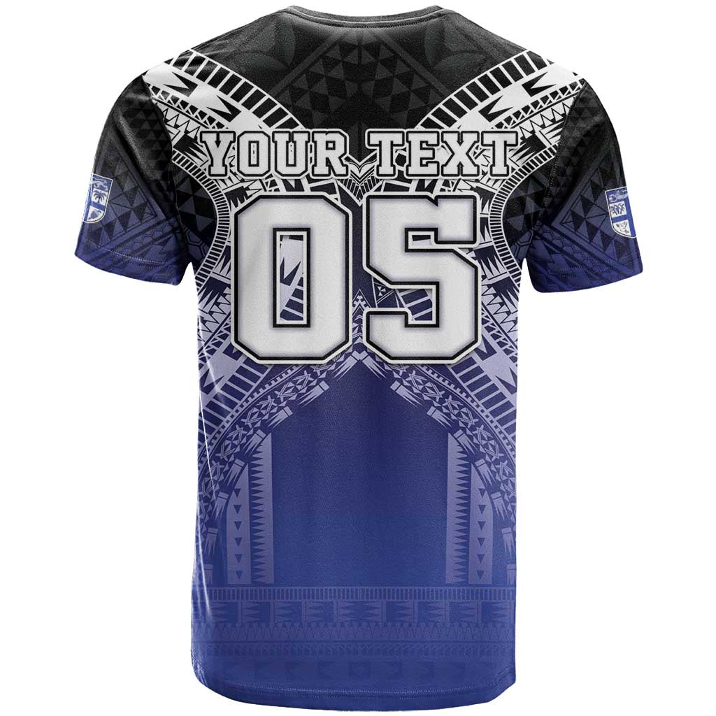 Custom Fiji Drua T Shirt Fijian Tapa Pattern