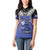 Custom Fiji Drua Women Polo Shirt Fijian Tapa Pattern