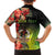 Aboriginal Dot Art Vanuatu Personalised Family Matching Summer Maxi Dress and Hawaiian Shirt Tropical Flowers