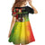 Aboriginal Dot Art Vanuatu Personalised Family Matching Summer Maxi Dress and Hawaiian Shirt Tropical Flowers