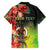Aboriginal Dot Art Vanuatu Personalised Family Matching Summer Maxi Dress and Hawaiian Shirt Tropical Flowers