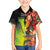 Aboriginal Dot Art Vanuatu Personalised Hawaiian Shirt Tropical Flowers