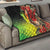 Aboriginal Dot Art Vanuatu Quilt Tropical Flowers