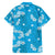 Hawaii Monstera Deliciosa Hawaiian Shirt Blue Plumeria Polynesian Pattern - Polynesian Pride