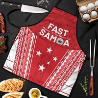 Samoa FAST Apron Forever Proud Samoan Tribal Pattern - Polynesian Pride