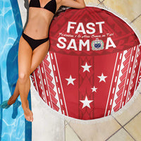 Samoa FAST Beach Blanket Forever Proud Samoan Tribal Pattern - Polynesian Pride