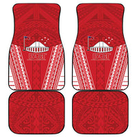 Samoa FAST Car Mats Forever Proud Samoan Tribal Pattern - Polynesian Pride