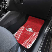 Samoa FAST Car Mats Forever Proud Samoan Tribal Pattern - Polynesian Pride