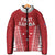 Samoa FAST Padded Jacket Forever Proud Samoan Tribal Pattern - Polynesian Pride