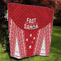 Samoa FAST Quilt Forever Proud Samoan Tribal Pattern - Polynesian Pride