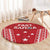 Samoa FAST Round Carpet Forever Proud Samoan Tribal Pattern - Polynesian Pride