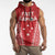 Samoa FAST Sleeveless Hoodie Forever Proud Samoan Tribal Pattern - Polynesian Pride
