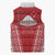 Samoa FAST Sleeveless Puffer Jacket Forever Proud Samoan Tribal Pattern - Polynesian Pride
